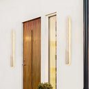 Scandinavie Wabi Sabi Hôtel Couloir Cour Entrée Moderne Pierre Naturelle Extérieure Beige 40CM LED Applique Étanche Appliques Murales