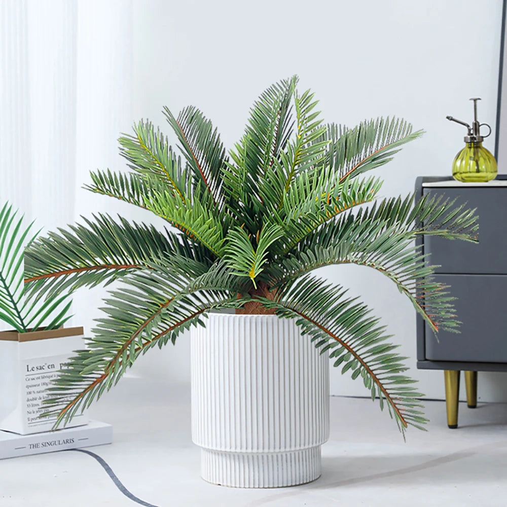plantes de palmier artificielles pour décoration extérieure et jardin - vue 3 sur 6