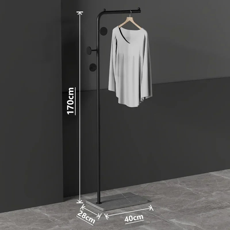 porte-vêtements nordique léger et moderne pour rangement élégant - vue 30 sur 41
