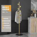 Multifunctional Floor Coat Rack, Hat Hanger, Tree Style, Freestanding Handbag Organizer, Luxury Storage Stand, 7 Hooks