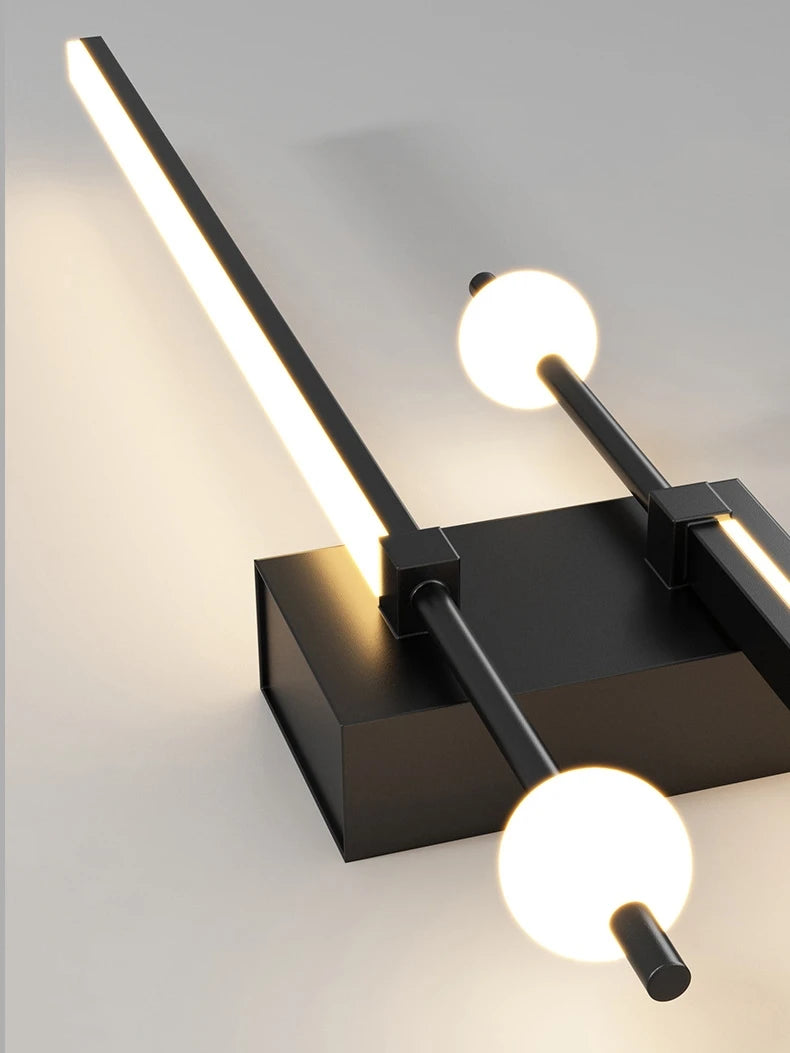 Minimalist Design Led Wall Light Sconce Lamp 80cm Indoor - vue 6 sur 8