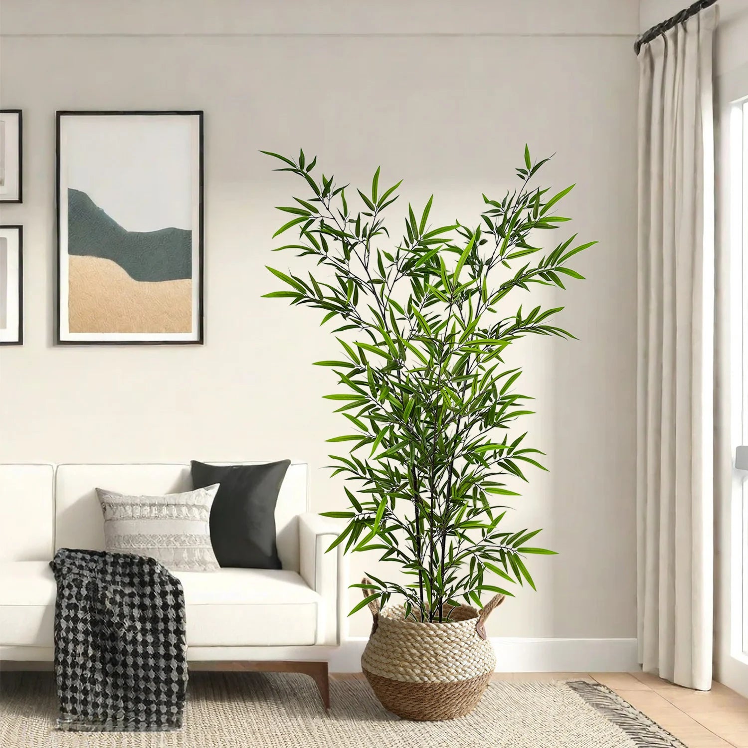 feuilles de bambou artificielles pour décoration d'événements et fêtes - vue 4 sur 23