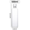 Bouteille eau verre infuseur the grande capacite sport