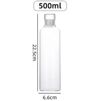 Bouteille eau verre infuseur the grande capacite sport