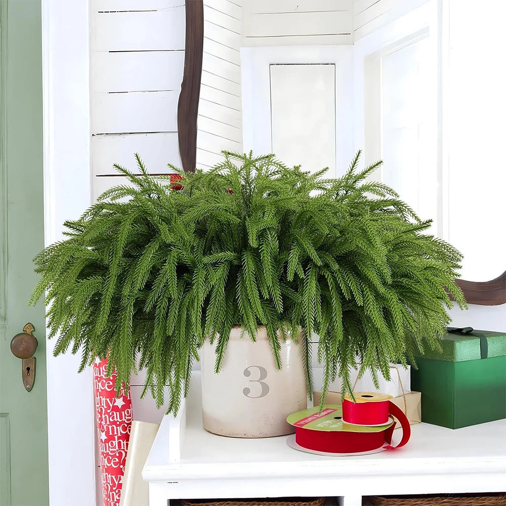branche de pin artificielle pour décoration de noël à la maison - vue 6 sur 8