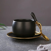 Tasse cafe ceramique degrade givre style americain