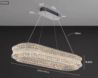 lustre de luxe en cristal pour restaurant bar et hôtel intérieur