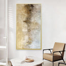 Customizable, Hand-painted Abstract Decorative Painting, Living Room Background Wall Hanging Painting Gold Foil, Canvas Painting