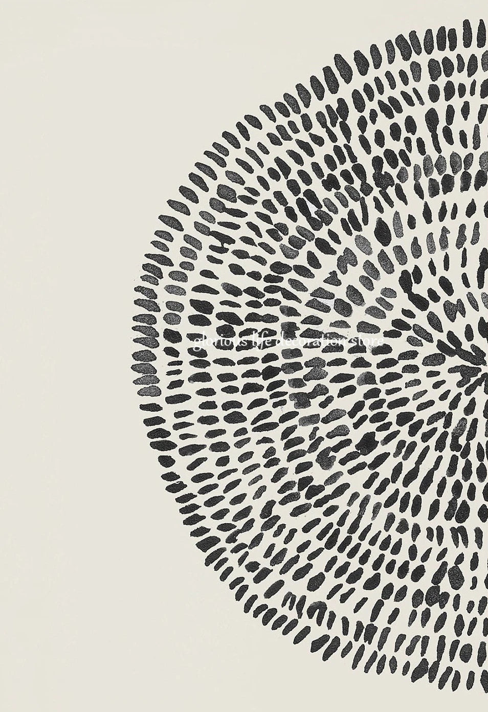 affiche d'art géométrique abstraite pour décoration murale minimaliste