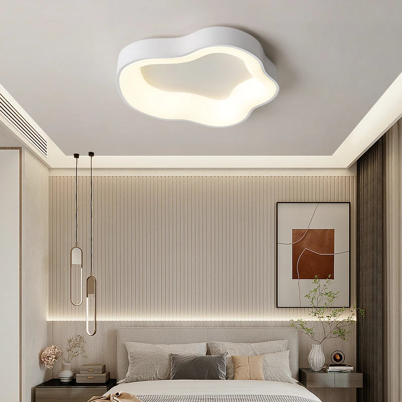 Plafonnier moderne à leds pour éclairage intérieur design - vue 4 sur 12