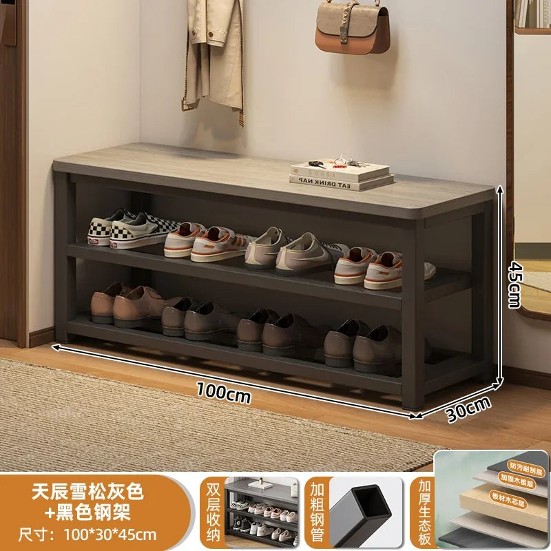 Long Stool, Long Stool, Shoe Change Stool At The Door of The Home, Can Sit in The Gym, Lounge Area, Long Bench, Bathroom - vue 11 sur 11