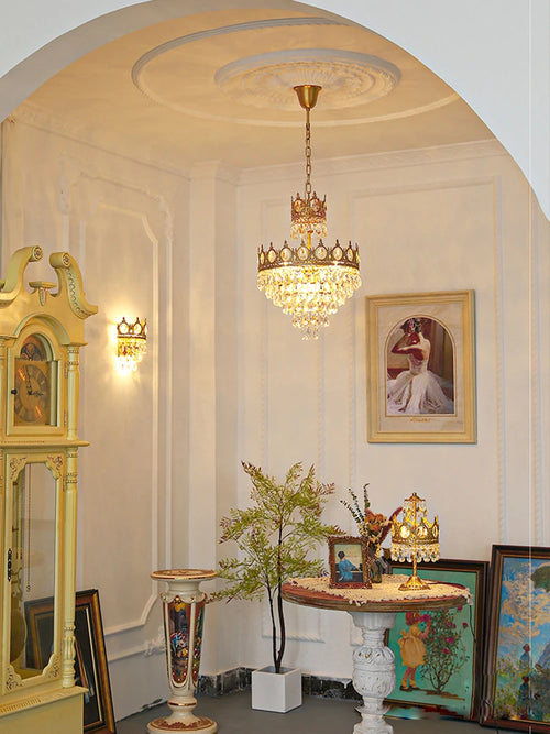 lustre en cristal k9 dimmable pour un éclairage élégant