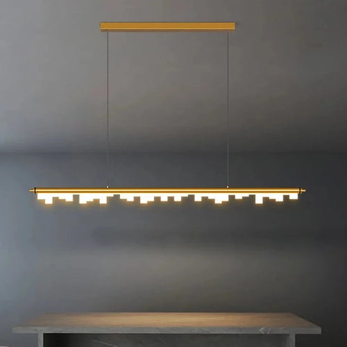 Suspension design longue à LED - vue 6 sur 12