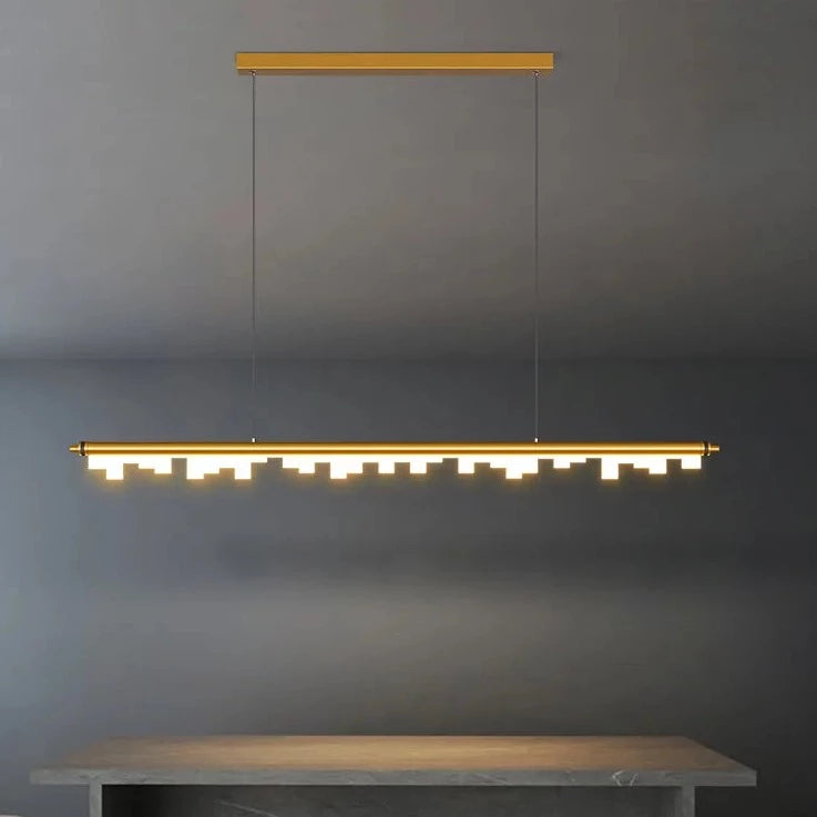Suspension design longue à LED - vue 5 sur 12