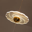 lustre moderne à led pour éclairage intérieur élégant