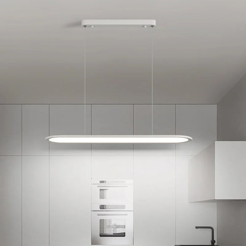 Modern minimalist LED chandelier for Nordic decor - vue 5 sur 12