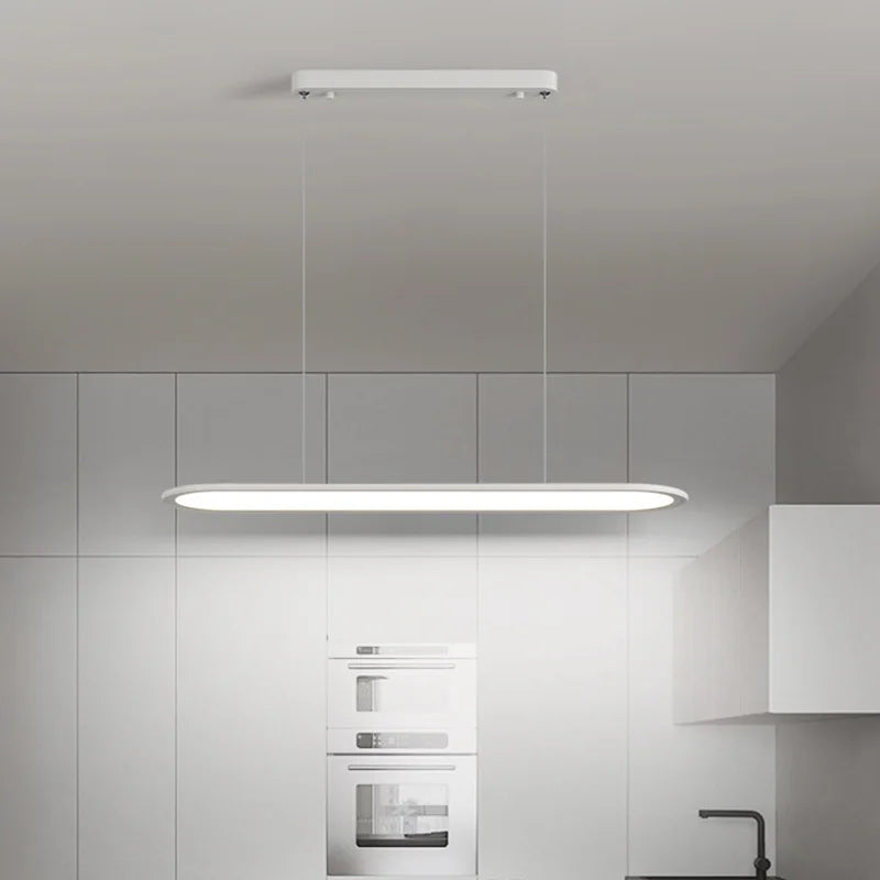 Modern minimalist LED chandelier for Nordic decor - vue 5 sur 12