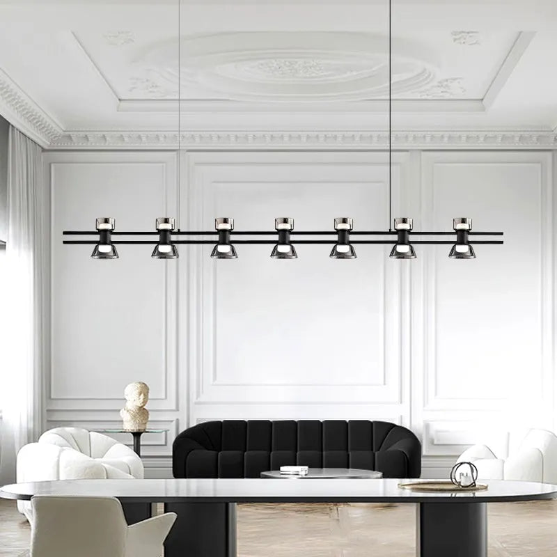 suspension moderne led lustres pour éclairage intérieur - vue 3 sur 14