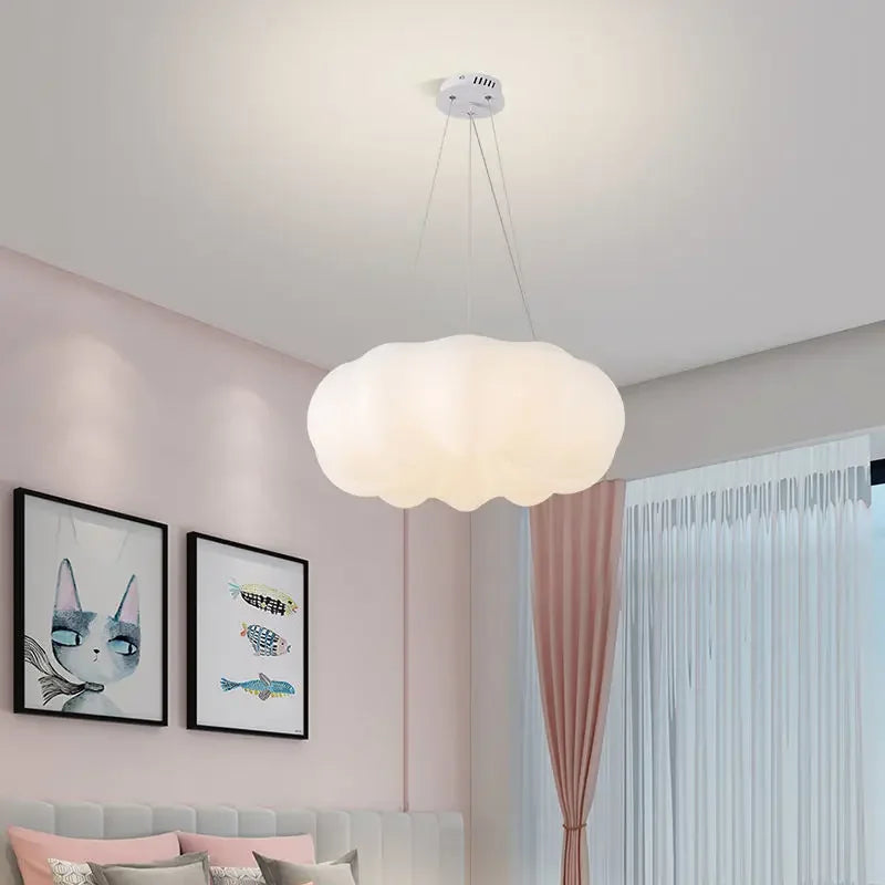 Suspension Créatif Nordique Fleur Acrylique Pin LED Simple Salon Chambre Enfants Décoration Éclairage Intérieur - vue 5 sur 13