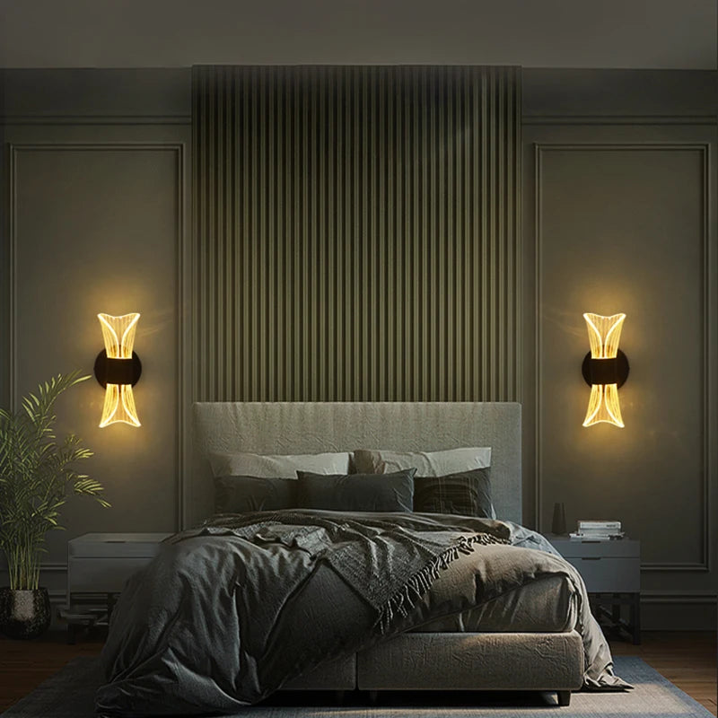applique murale led nordique pour décoration intérieure - vue 6 sur 8
