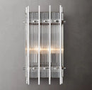Applique rectangulaire moderne rétro LED verre laiton chrome noir nickel applique salle de bain chambre salon décoration