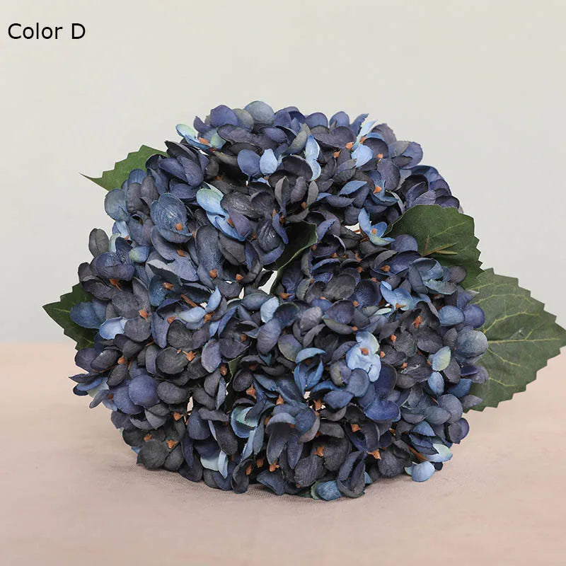 lot de 3 fleurs artificielles d'hortensia pour décoration de mariage - vue 6 sur 12