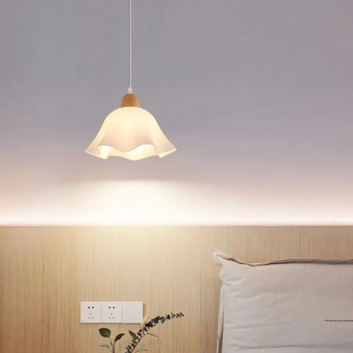 plafonnier led fleur style nordique rétro japonais décoratif 	 2023