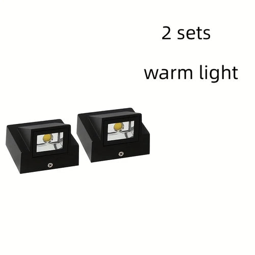 LED Aluminum Waterproof Wall Lamp, Modern Outdoor Wall Washer, 5W Wall Mount Outdoor Security Lighting Fixture - vue 7 sur 6
