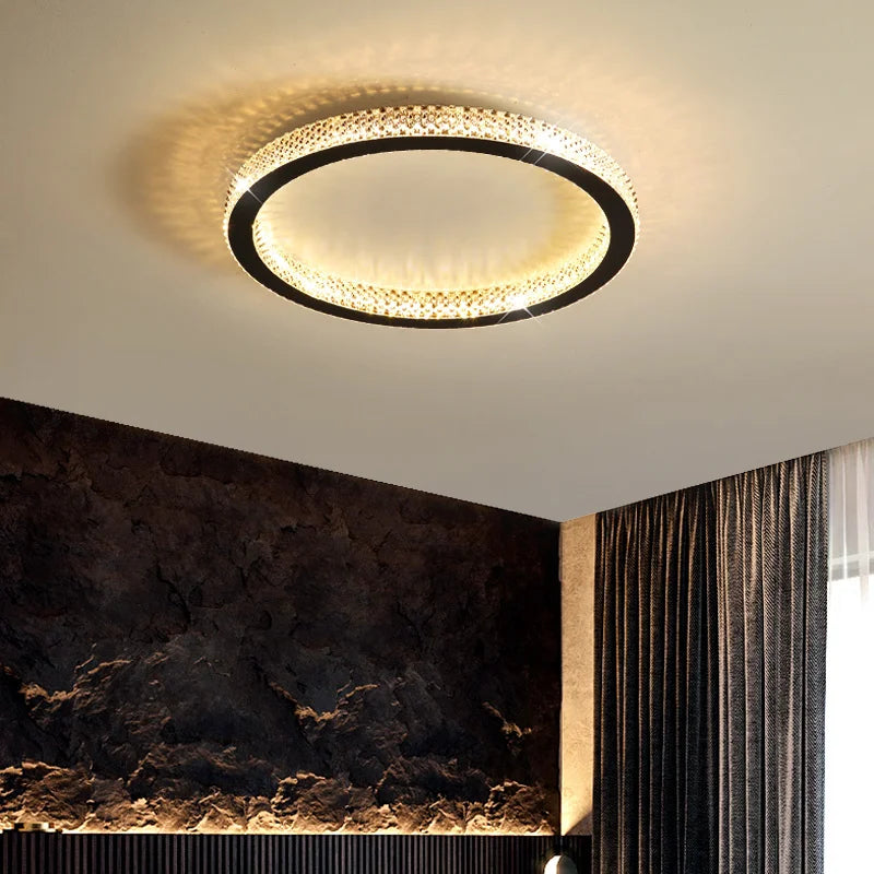 Modern nordic minimalist decorative LED ceiling light - vue 5 sur 21