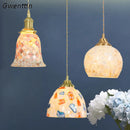 suspension méditerranéenne en coquillage pour décoration intérieure