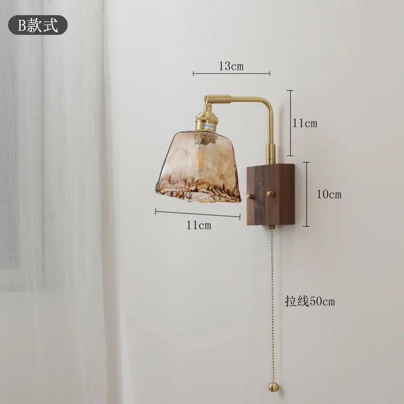 applique murale rétro style japonais pour décoration intérieure - vue 5 sur 9