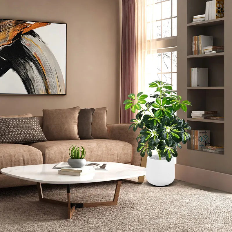 plantes tropicales artificielles feuillage pour décoration intérieure et extérieure - vue 4 sur 8