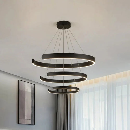 lampes led simplifiées suspendues pour décoration d'intérieur