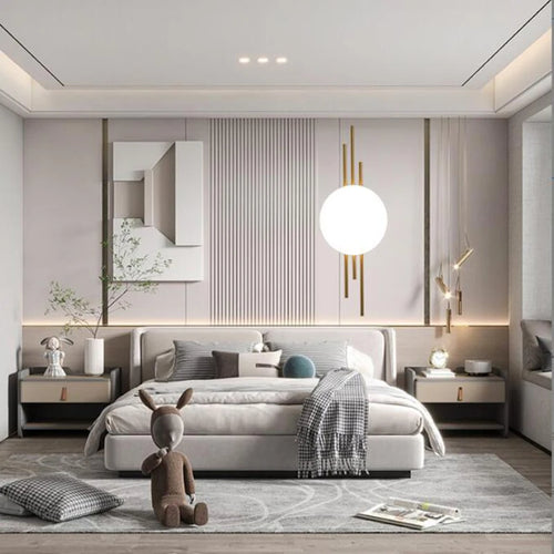 Nordic luxury LED wall lamp - vue 4 sur 14