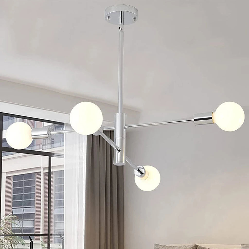 lustre moderne spoutnik pour un décor contemporain élégant - vue 9 sur 11