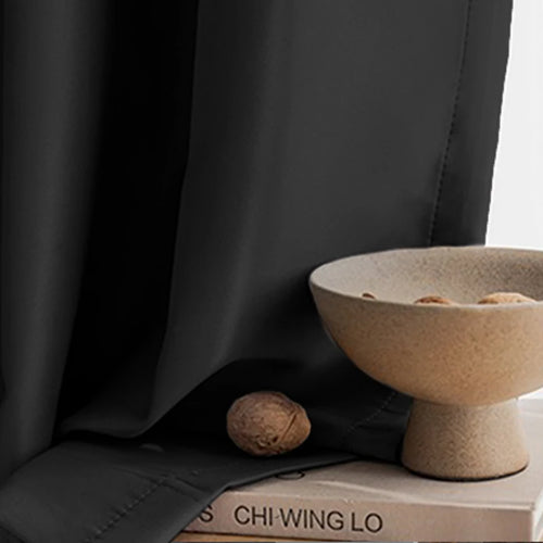 Rideau occultant court moderne pour cuisine chambre salon