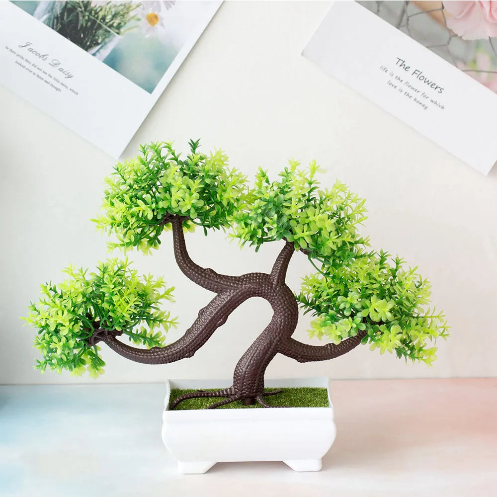 plantes artificielles décoratives bonsaï en pot pour jardin zen - vue 8 sur 25
