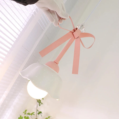 suspension décorative pour enfants en verre et céramique - vue 6 sur 10
