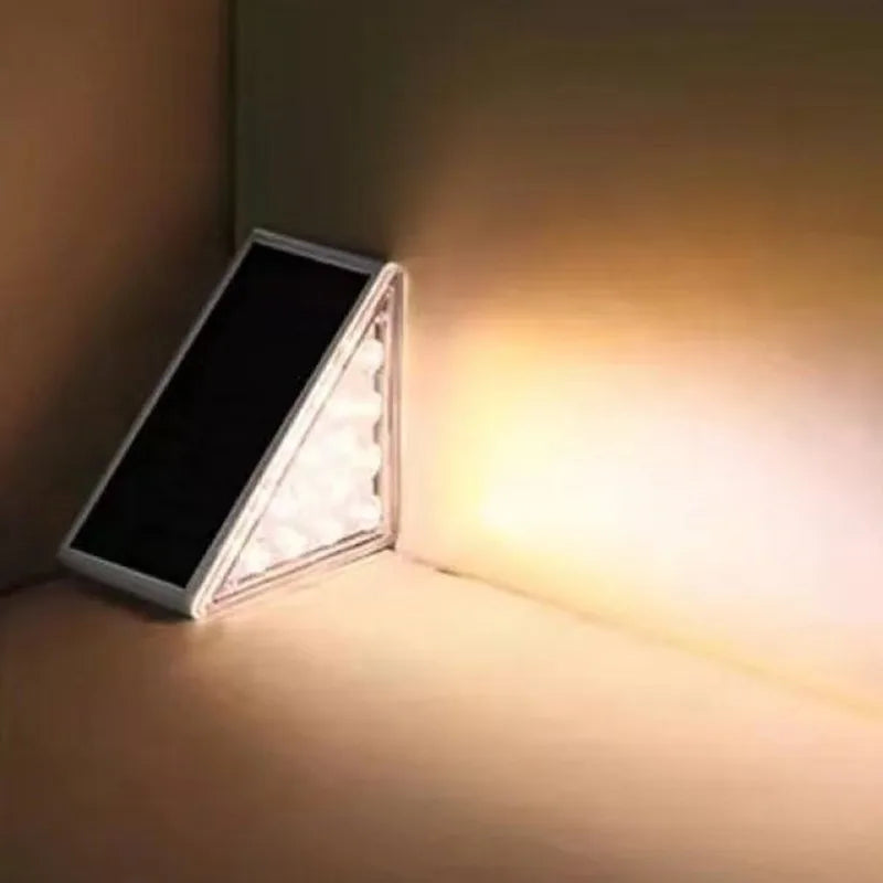 capteur solaire extérieur étanche led pour jardin et escalier - vue 5 sur 8