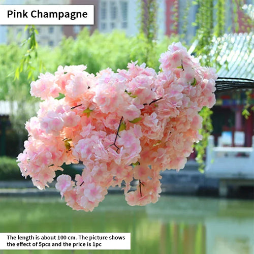 fleur de cerisier artificielle pour décoration et bricolage