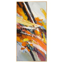 Customizable, Pure Hand-painted Abstract Decorative Painting, Living Room Background Wall Large Gold Leaf, Art Canvas Painting