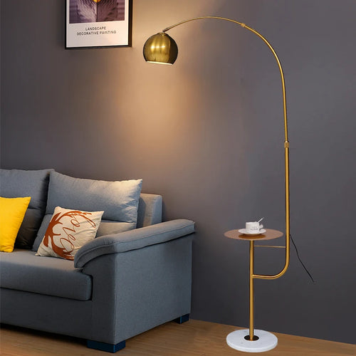 lampadaire nordique simple moderne pour décoration intérieure