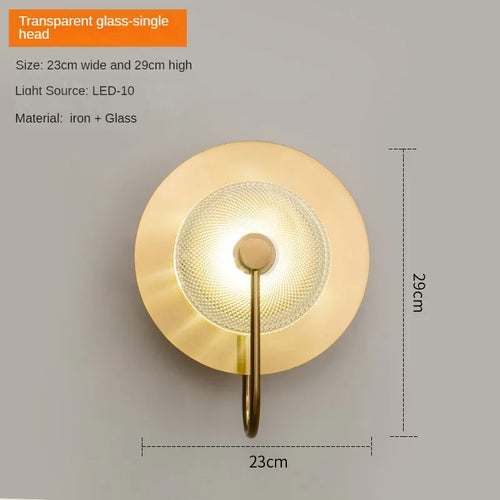 applique murale led design créatif pour intérieur élégant - vue 9 sur 9