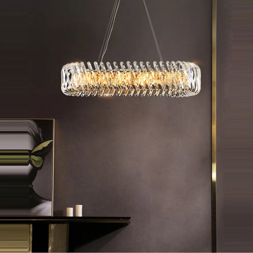 lustre dimmable tendance pour éclairage intérieur moderne 2024 - vue 2 sur 17