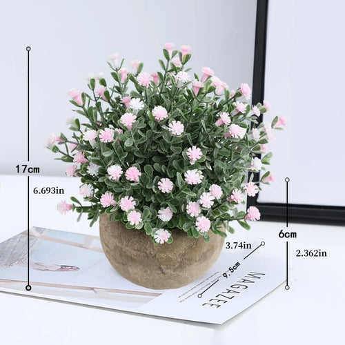 fleurs artificielles bonsaï décoration mariage et fêtes - vue 5 sur 9