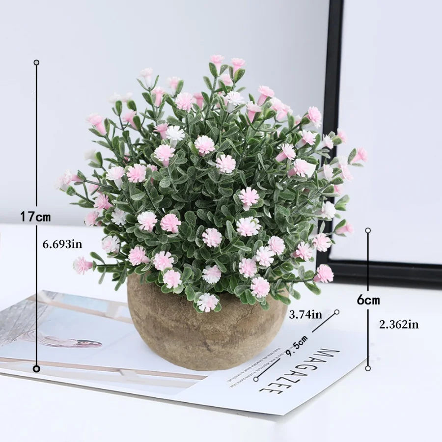 fleurs artificielles bonsaï décoration mariage et fêtes - vue 4 sur 9