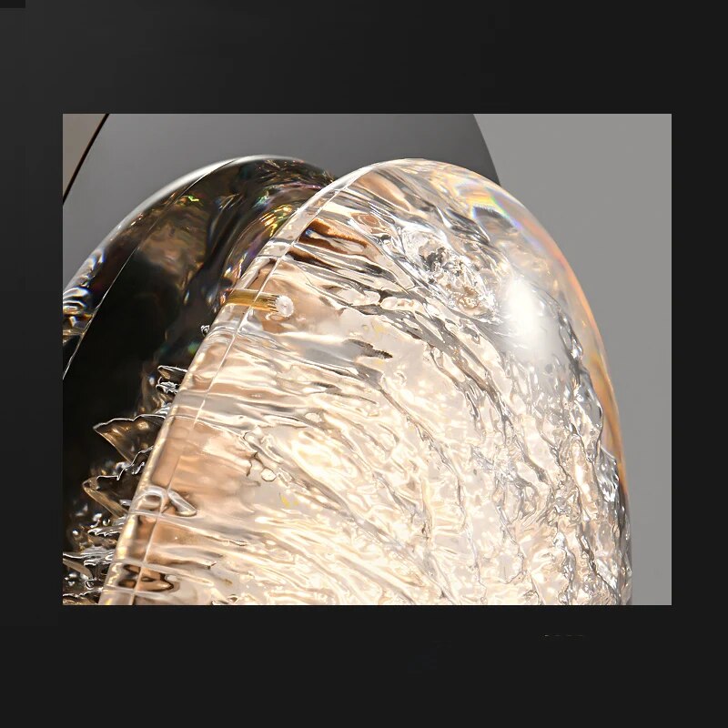 Applique murale artistique en cristal platine - vue 4 sur 8