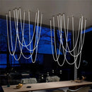 Minimalist nordic style silicone LED ceiling light 360 degrees