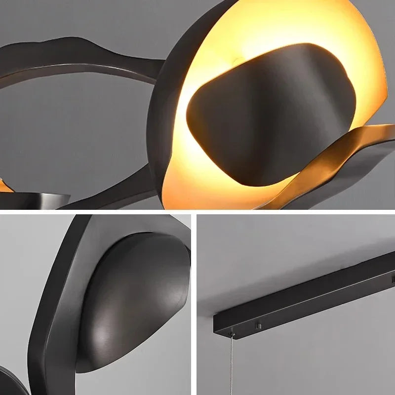 suspension à led au style nordique pour décoration intérieure - vue 7 sur 11
