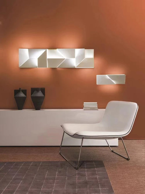 Italian designer artistic LED wall light for interior decoration - vue 5 sur 12